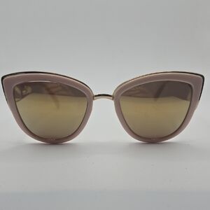 Quay X Too Faced Pink Cat-Eye Sunglasses
